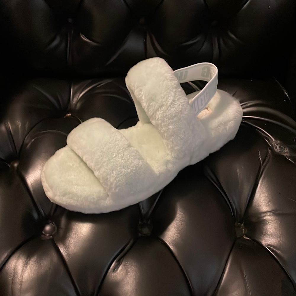 UGG slippers! Lovely mint green. Never worn